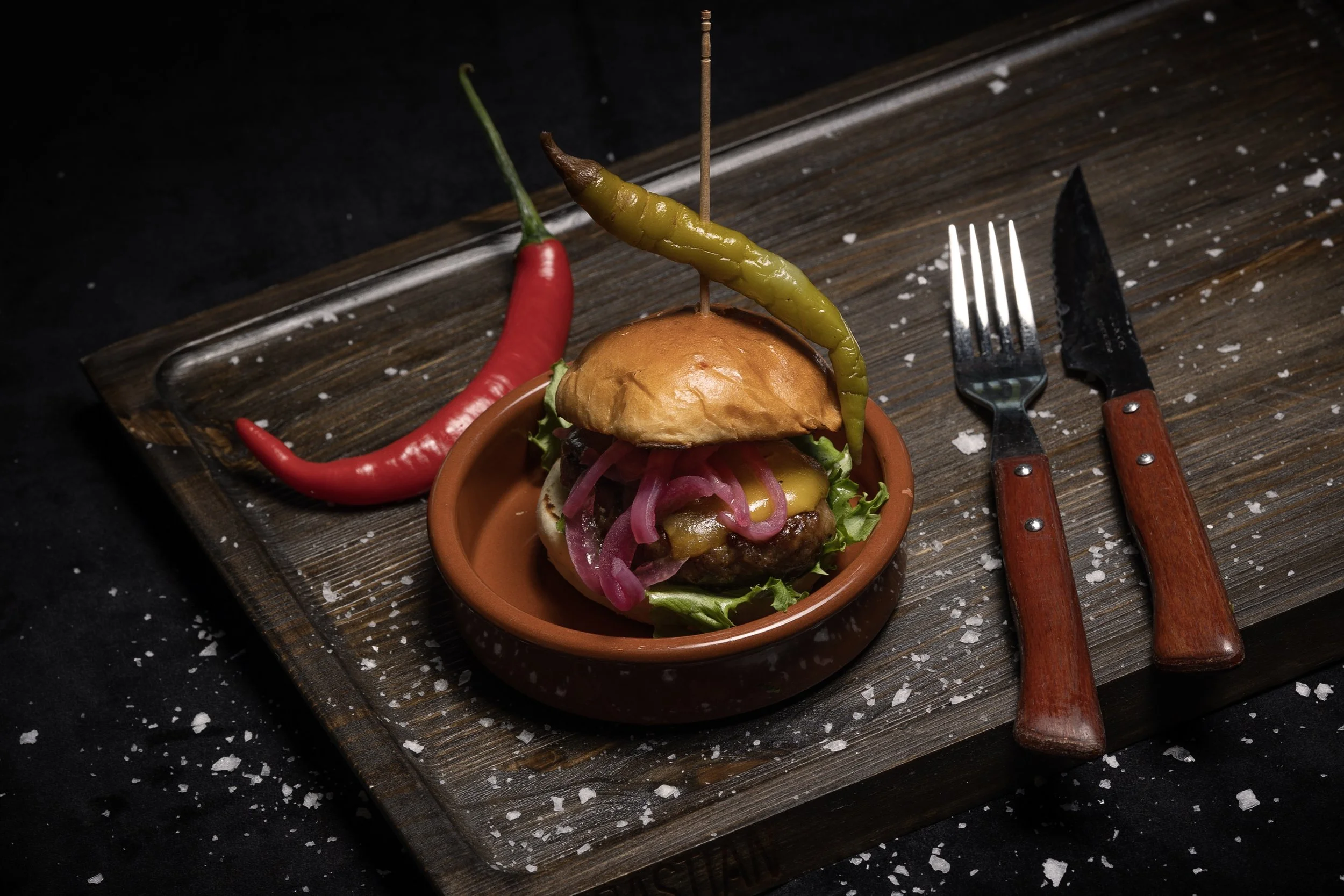 Gourmet tapas slider (75g) 